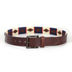 Berbanto Alpine Full-Grain Polo Belt – Brown Leather