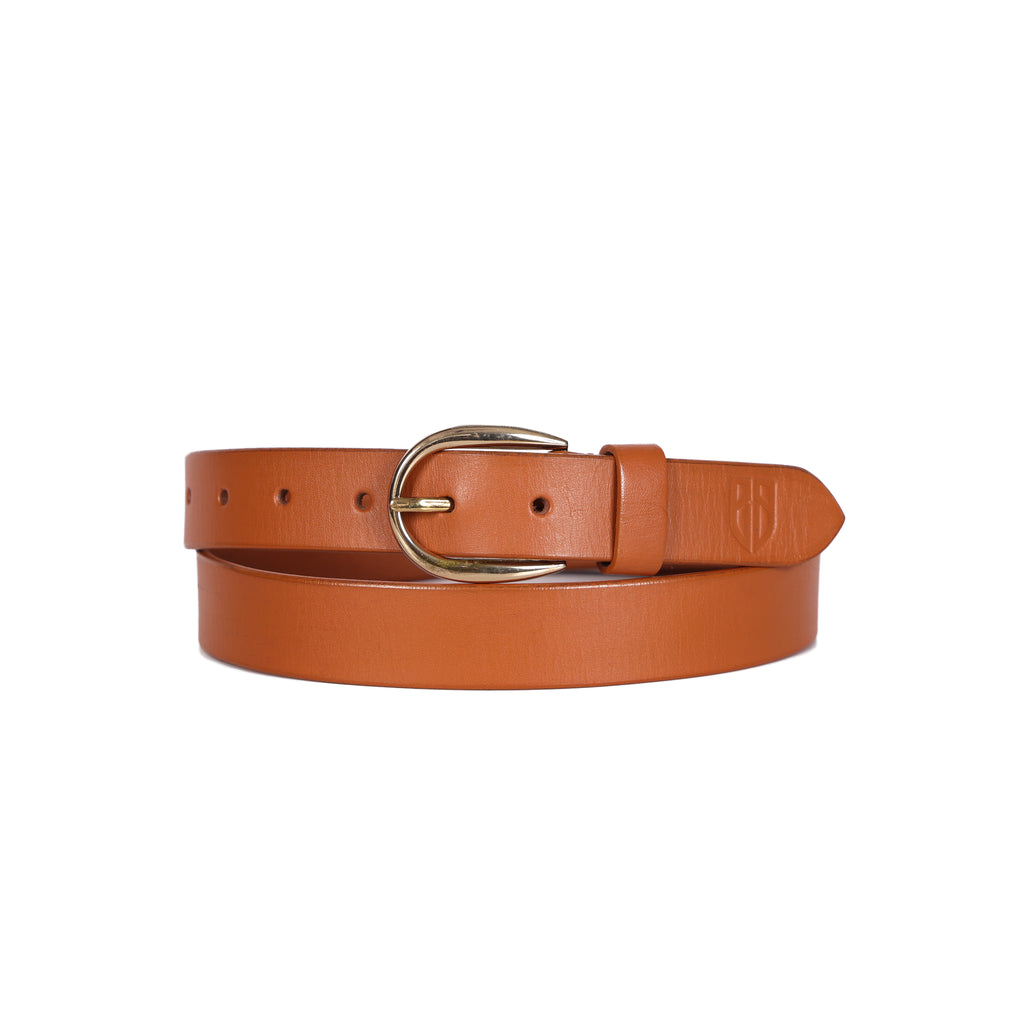 Berbanto Siena Classic Women’s Tan Leather Belt