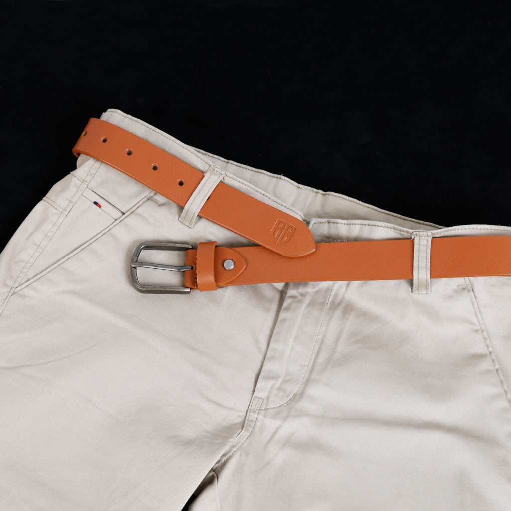Berbanto Siena Leather Belt - Tan