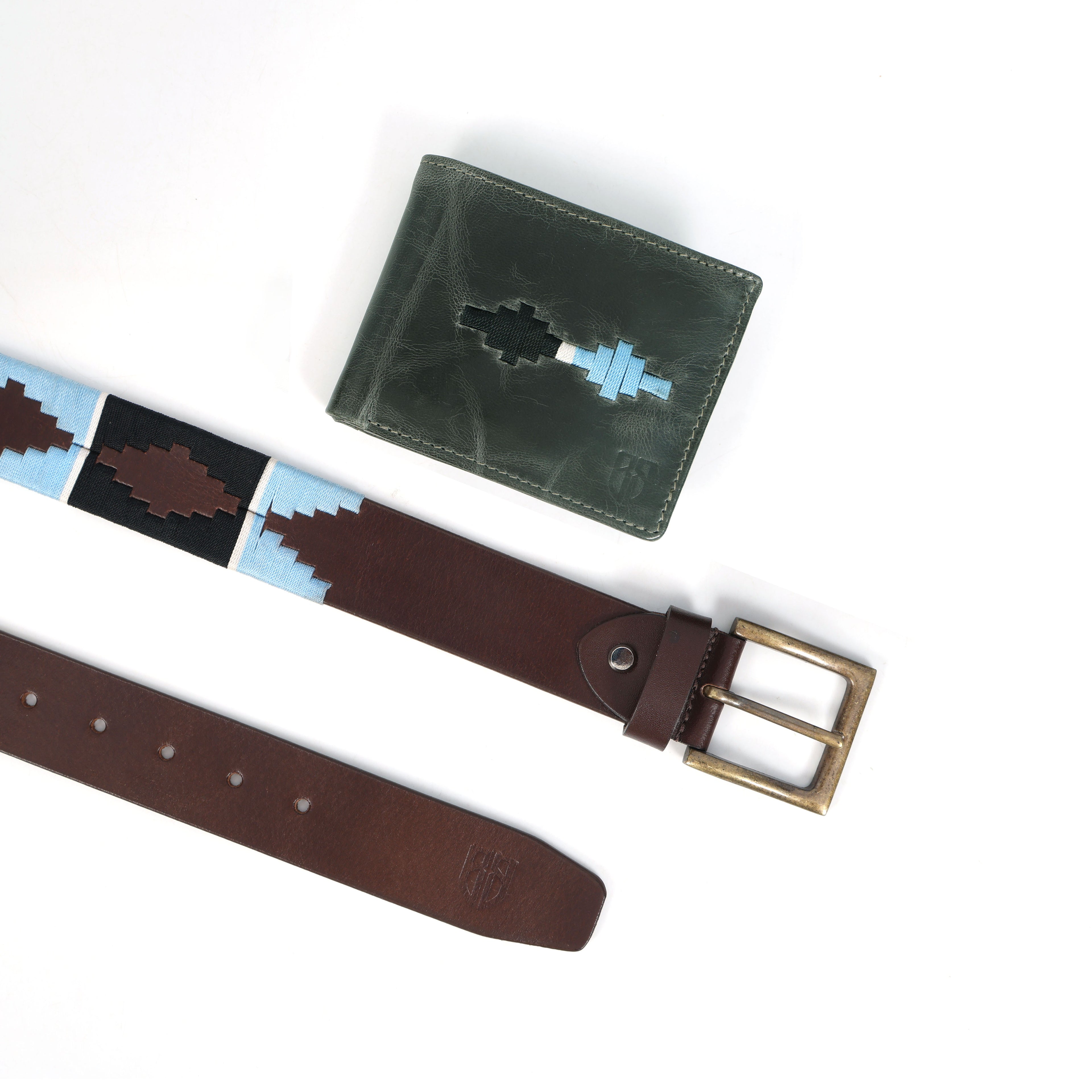 Gaucho Belt & Wallet Combo – Handcrafted Leather Gift Set for Men