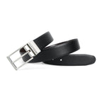 Berbanto Pebble Luxe Reversible Belt – Silver Buckle