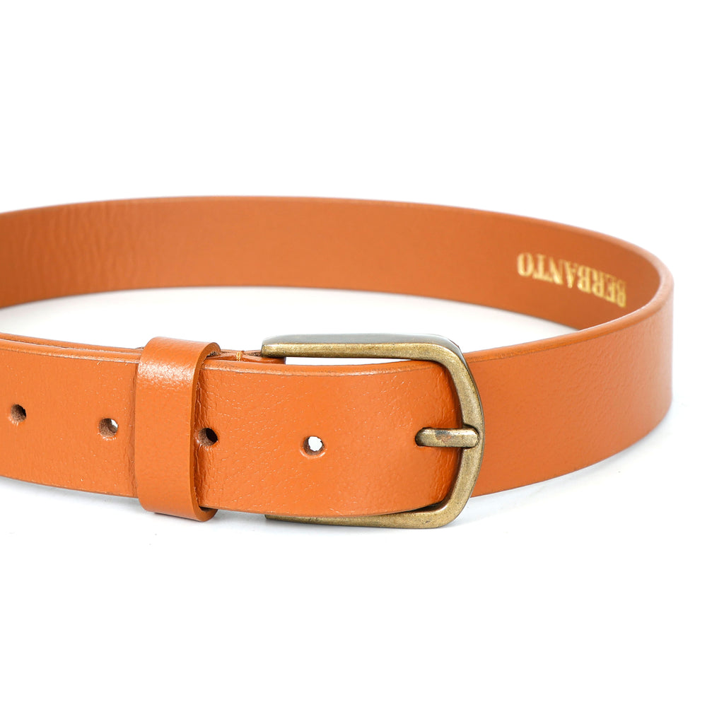 Berbanto Siena Leather Belt - Tan
