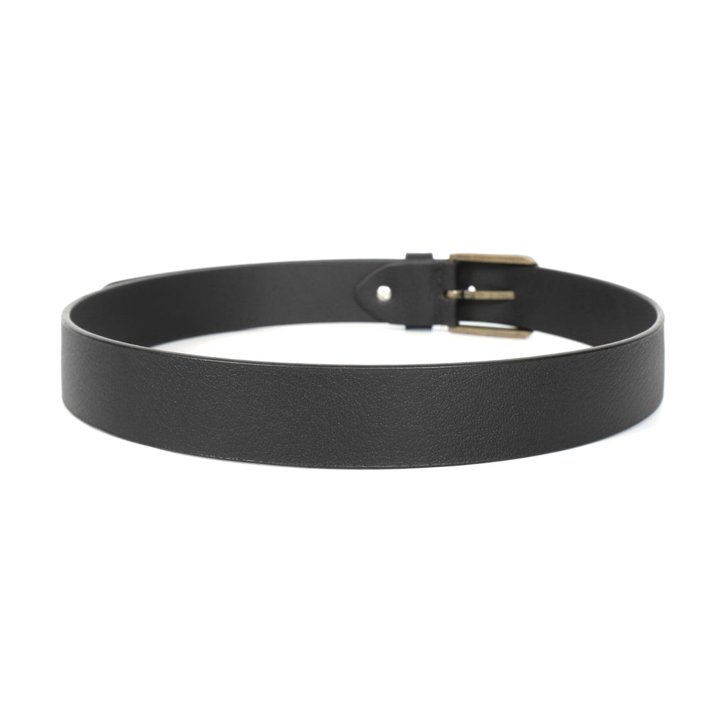 Berbanto Milano Leather Belt - Black