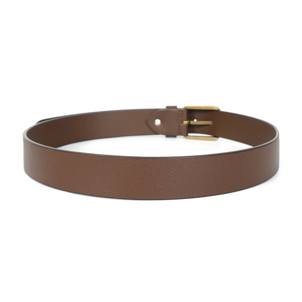 Berbanto Cambridge Leather Belt - Cognac Brown