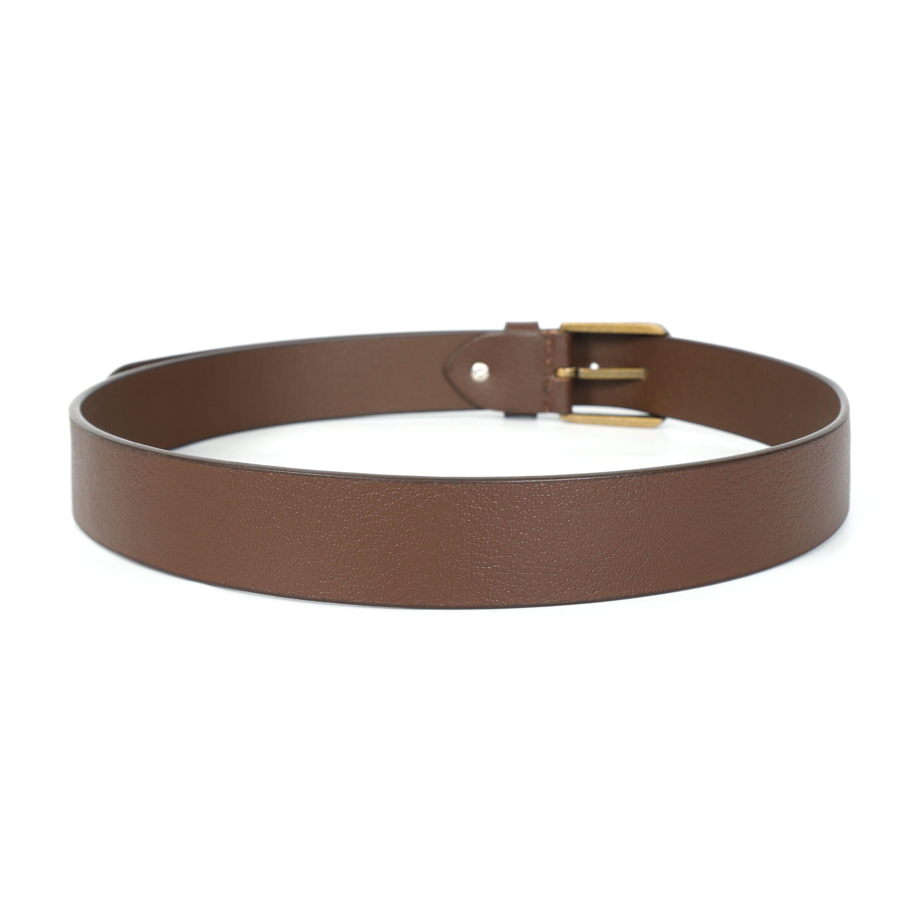 Berbanto Cambridge Leather Belt - Cognac Brown