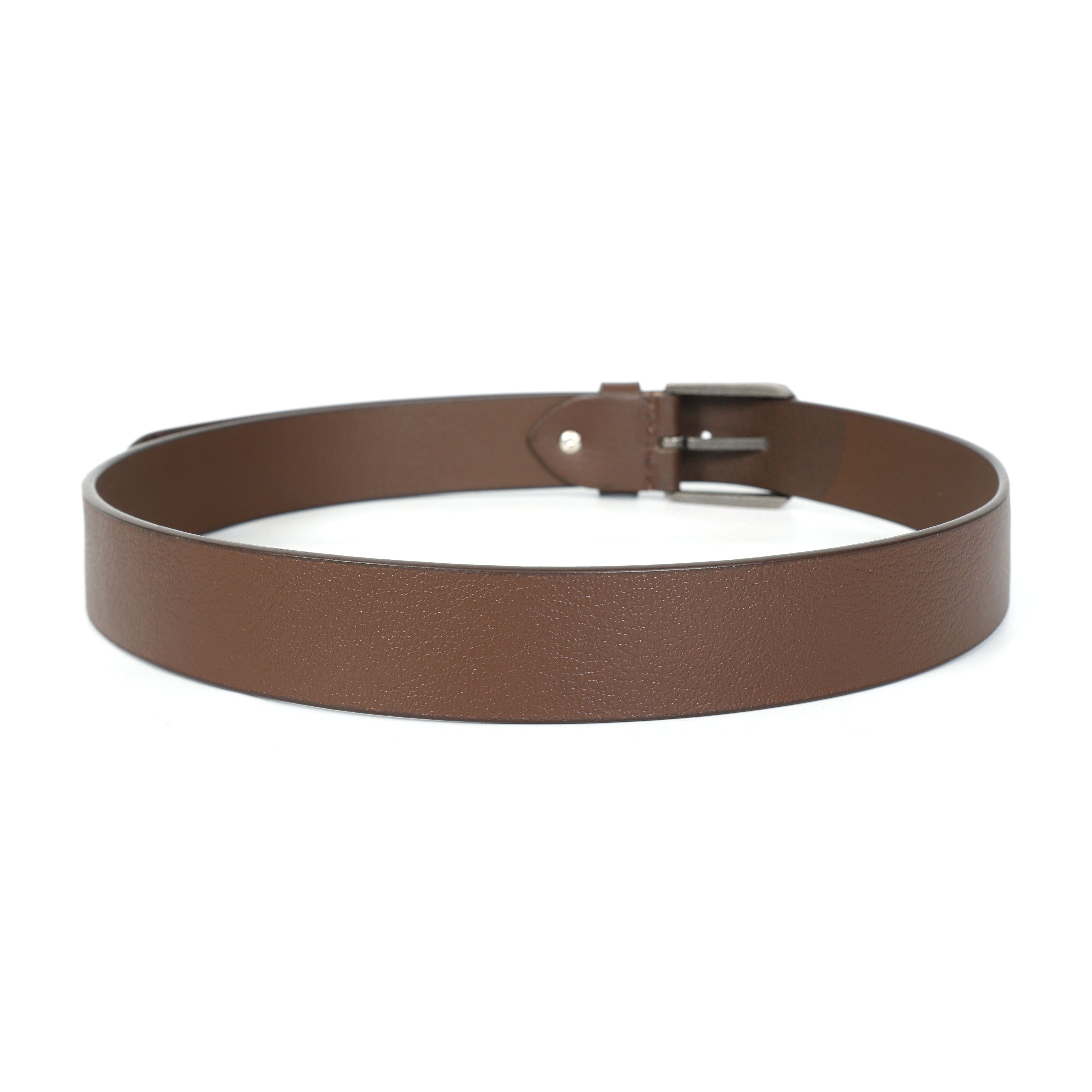Berbanto Cambridge Leather Belt - Cognac Brown