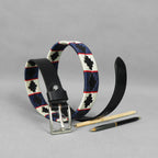 Berbanto Alpine Full-Grain Kind's Polo Belt – Black Leather