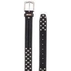 Berbanto Sterling Full-Grain Studded Leather Belt