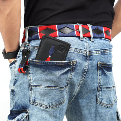 The Gaucho Legacy Set - Handcrafted Belt, Wallet & Keyring Combo.