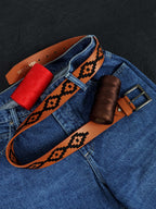 Berbanto Nolan Full-Grain Polo Belt - Tan Leather