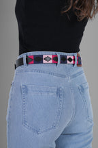 Berbanto Rosaria - Polo Belt with Silver Buckle