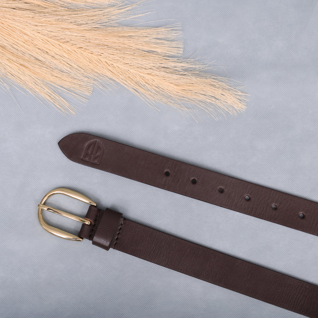 Berbanto Siena Classic Women’s Brown Leather Belt