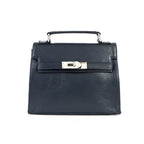 Berbanto Noelle Mini Satchel – Navy Leather