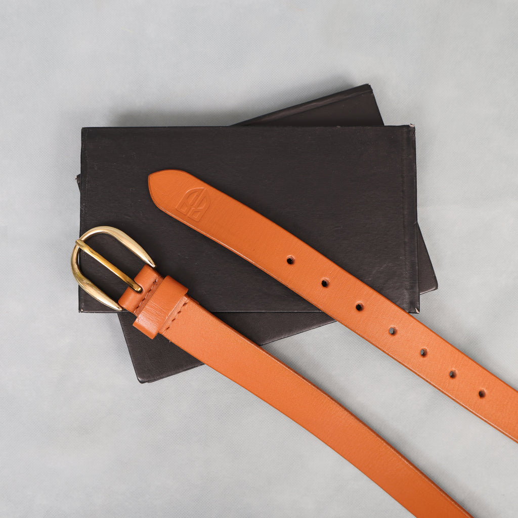 Berbanto Siena Classic Women’s Tan Leather Belt