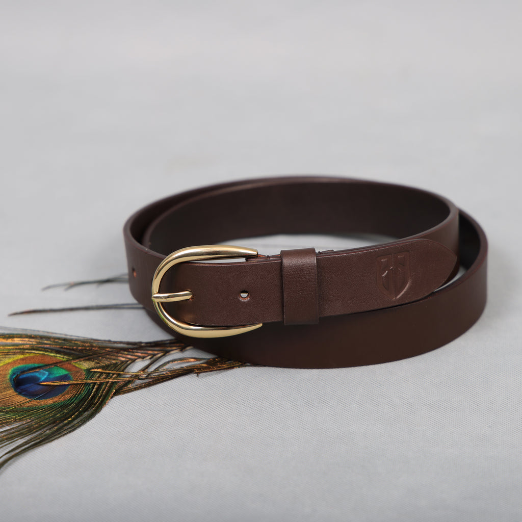 Berbanto Siena Classic Women’s Brown Leather Belt