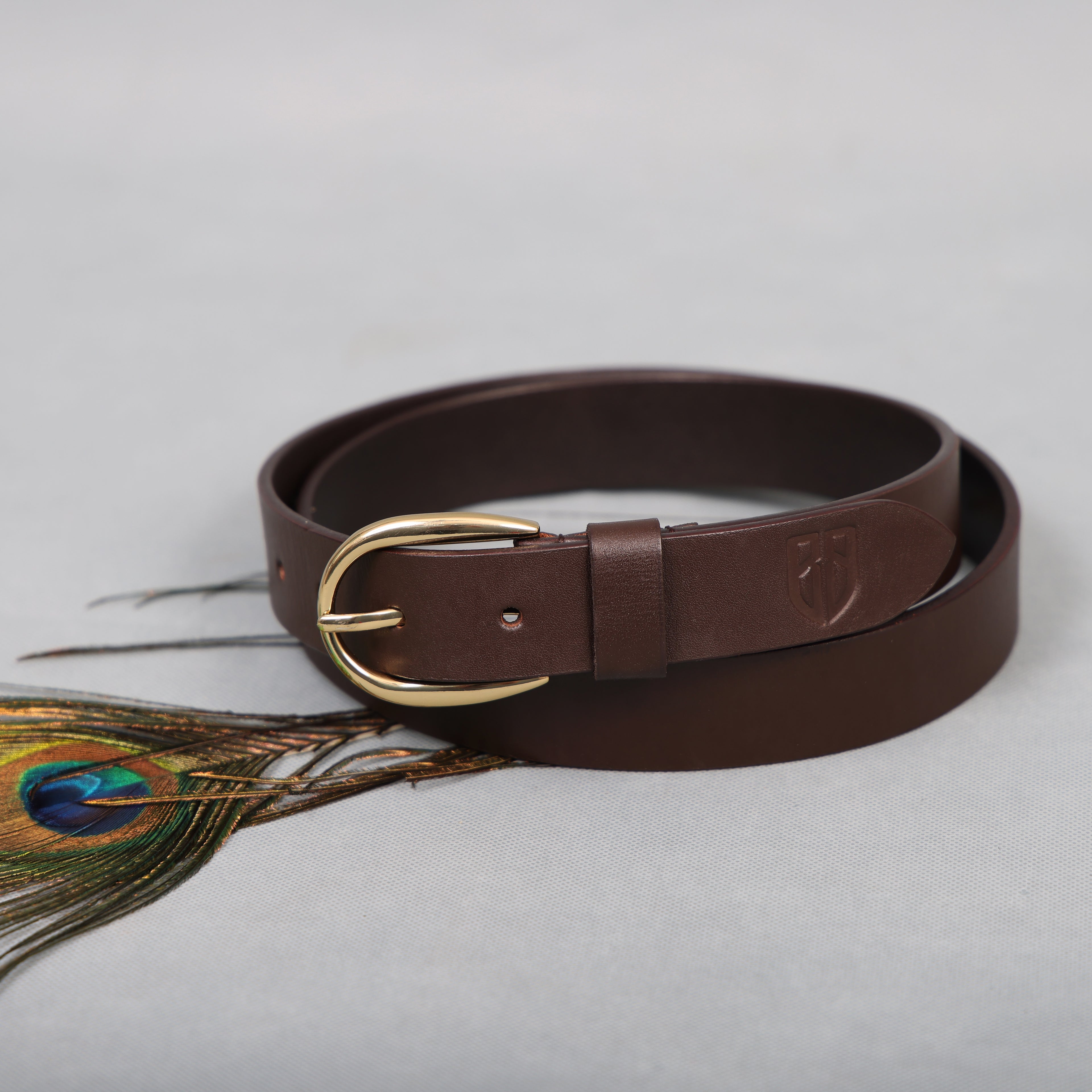 Berbanto Siena Classic Women’s Brown Leather Belt