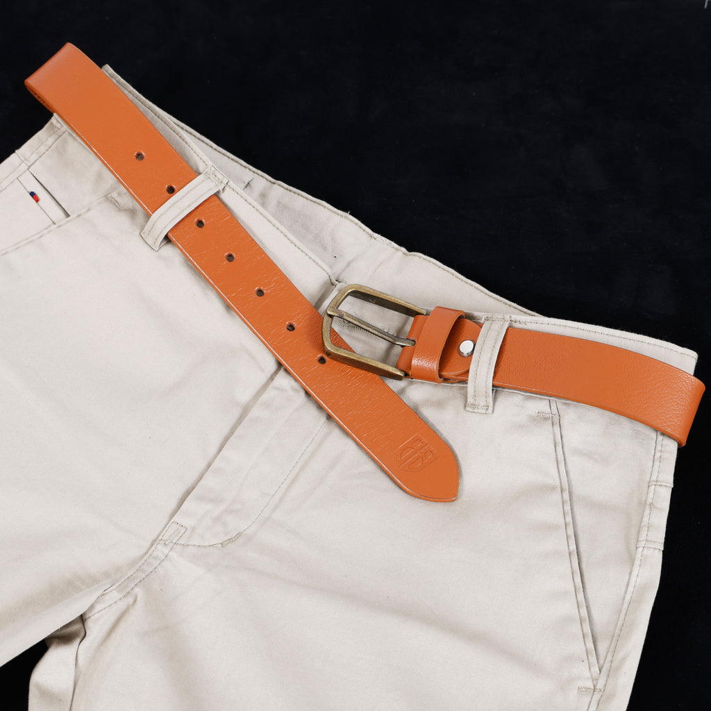 Berbanto Siena Leather Belt - Tan