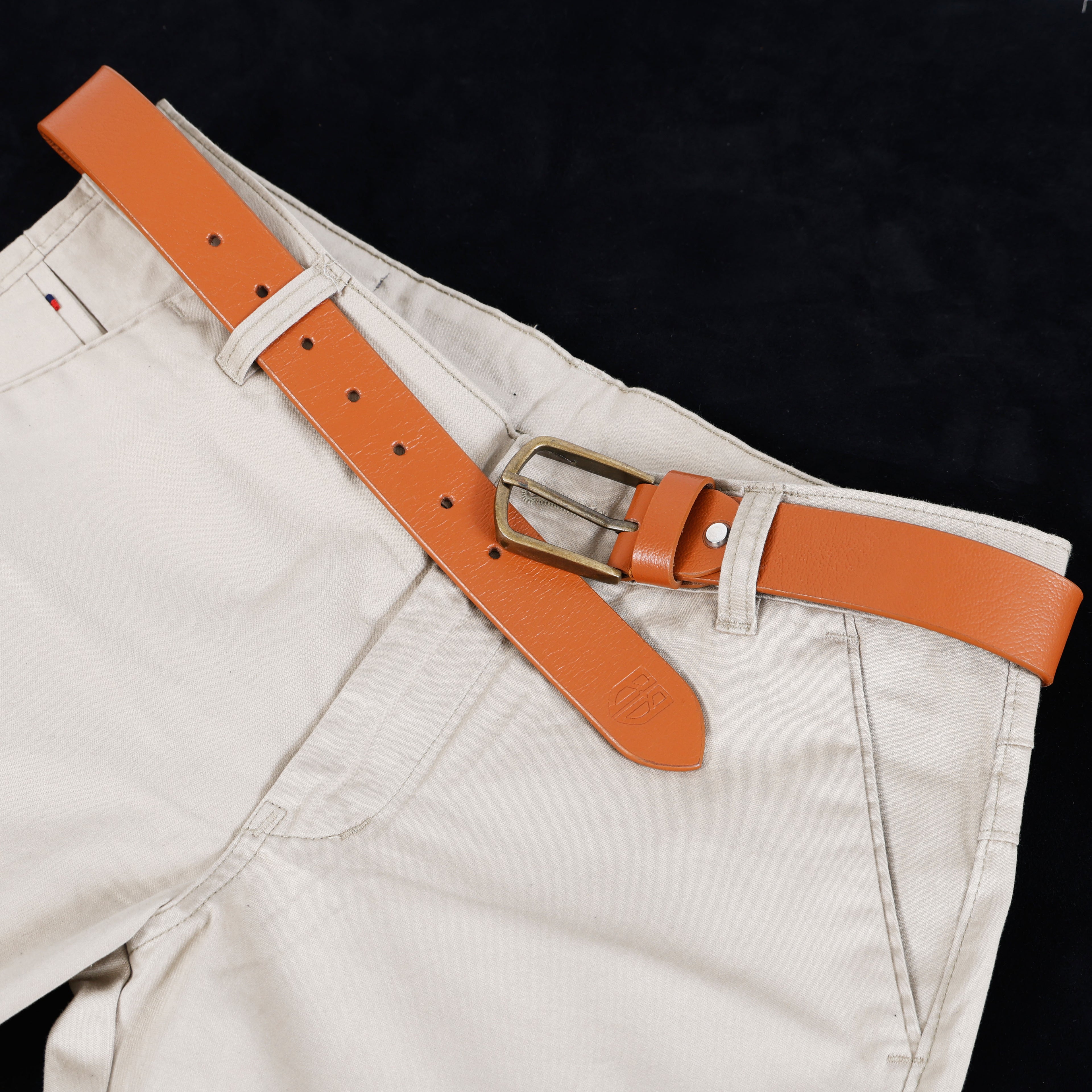 Berbanto Siena Leather Belt - Tan