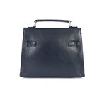 Berbanto Noelle Mini Satchel – Navy Leather