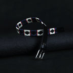 Berbanto Alpine Full-Grain Kind's Polo Belt – Black Leather