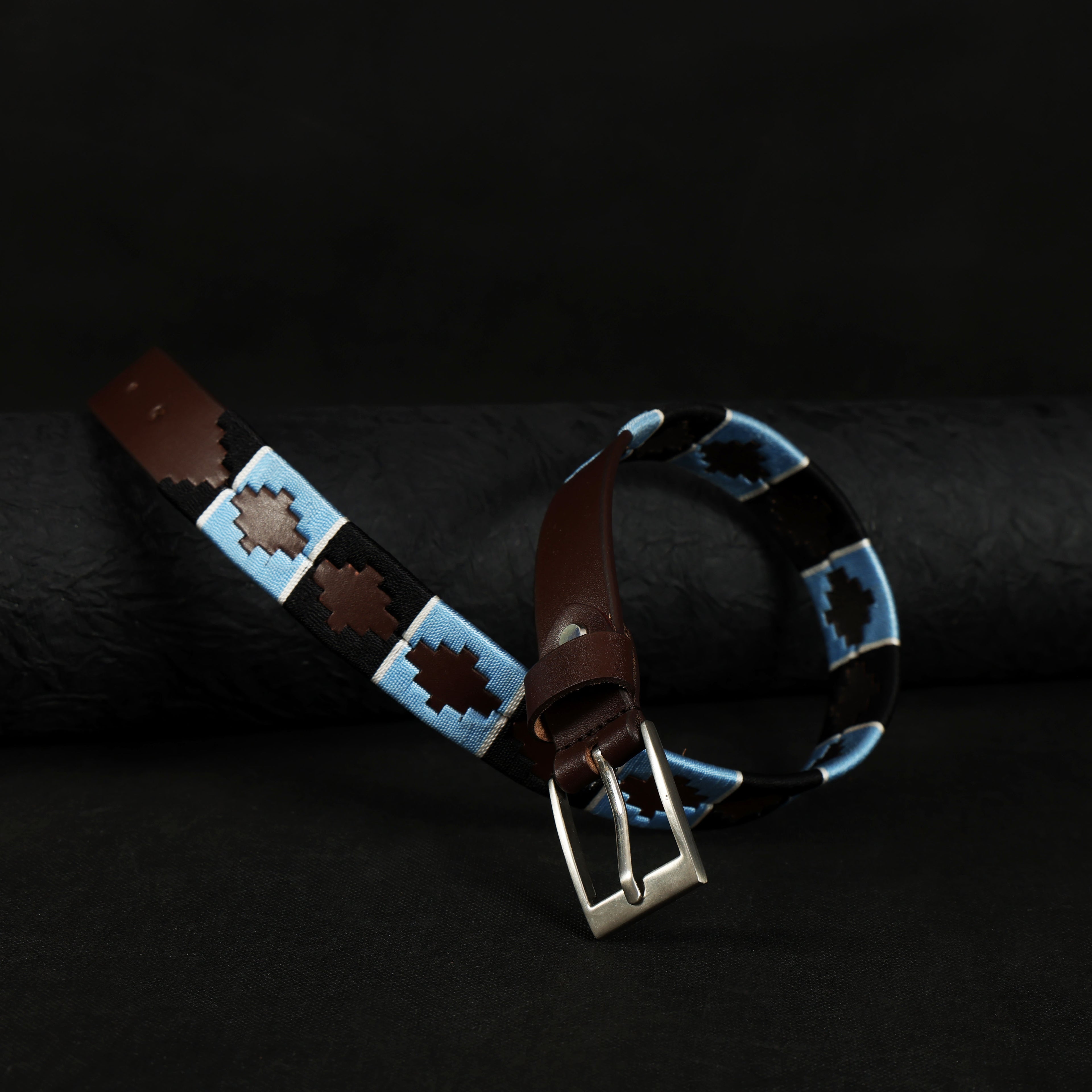 Berbanto Sierra Full-Grain Kids Polo Belt - Brown Leather