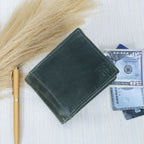 Classic Hunter Leather Wallet - Angled Edge Collection