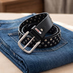 Berbanto Rogue Full-Grain Studded Leather Belt