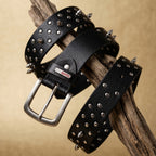 Berbanto Rogue Full-Grain Studded Leather Belt