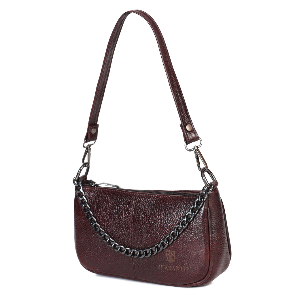 Small Leather Sling Bag for Women
