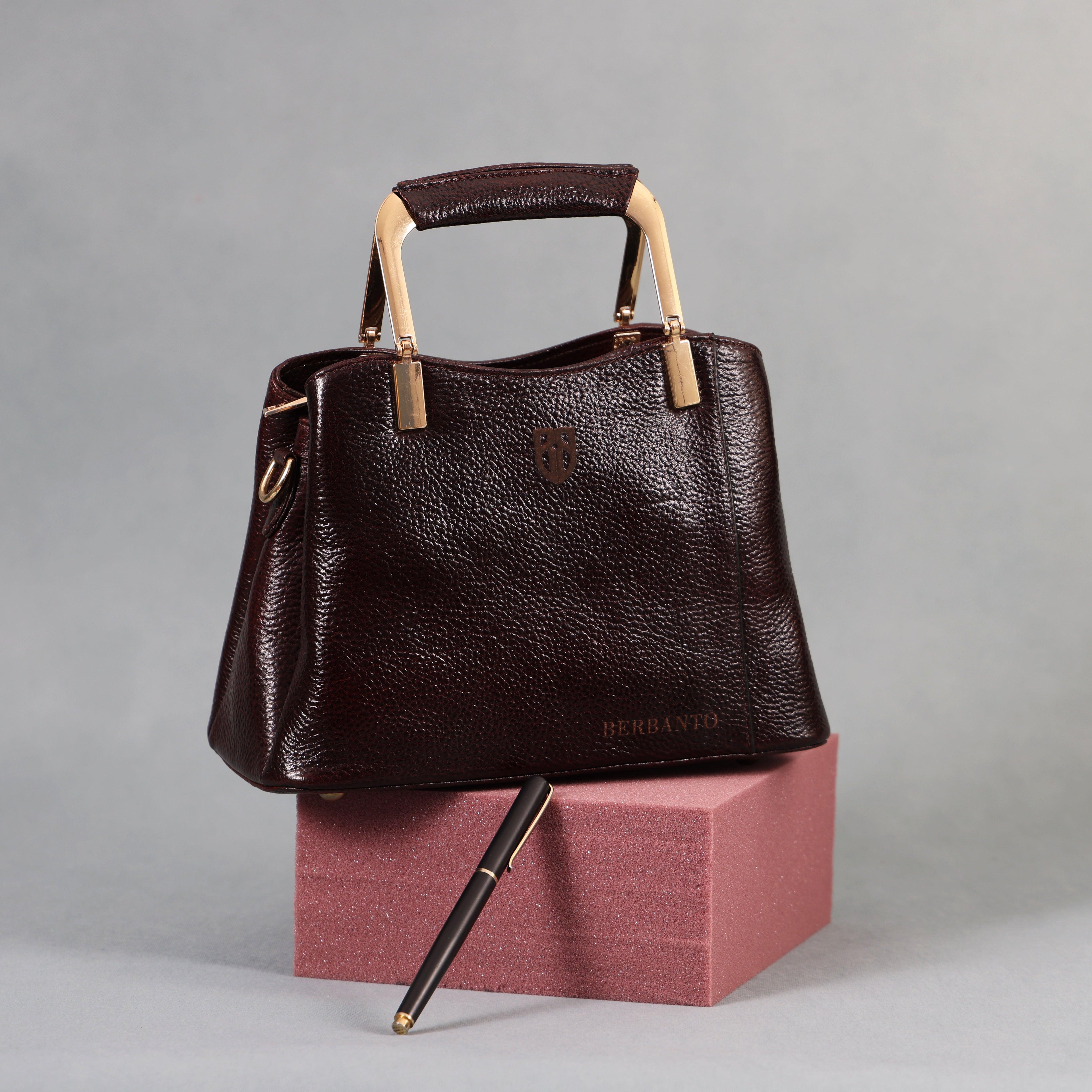 Spacious Leather Handbag for Women