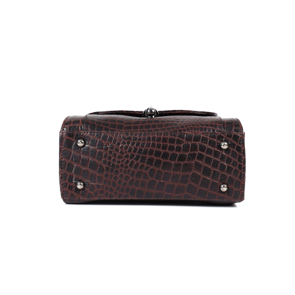Small Luxury Leather Handbag for Women