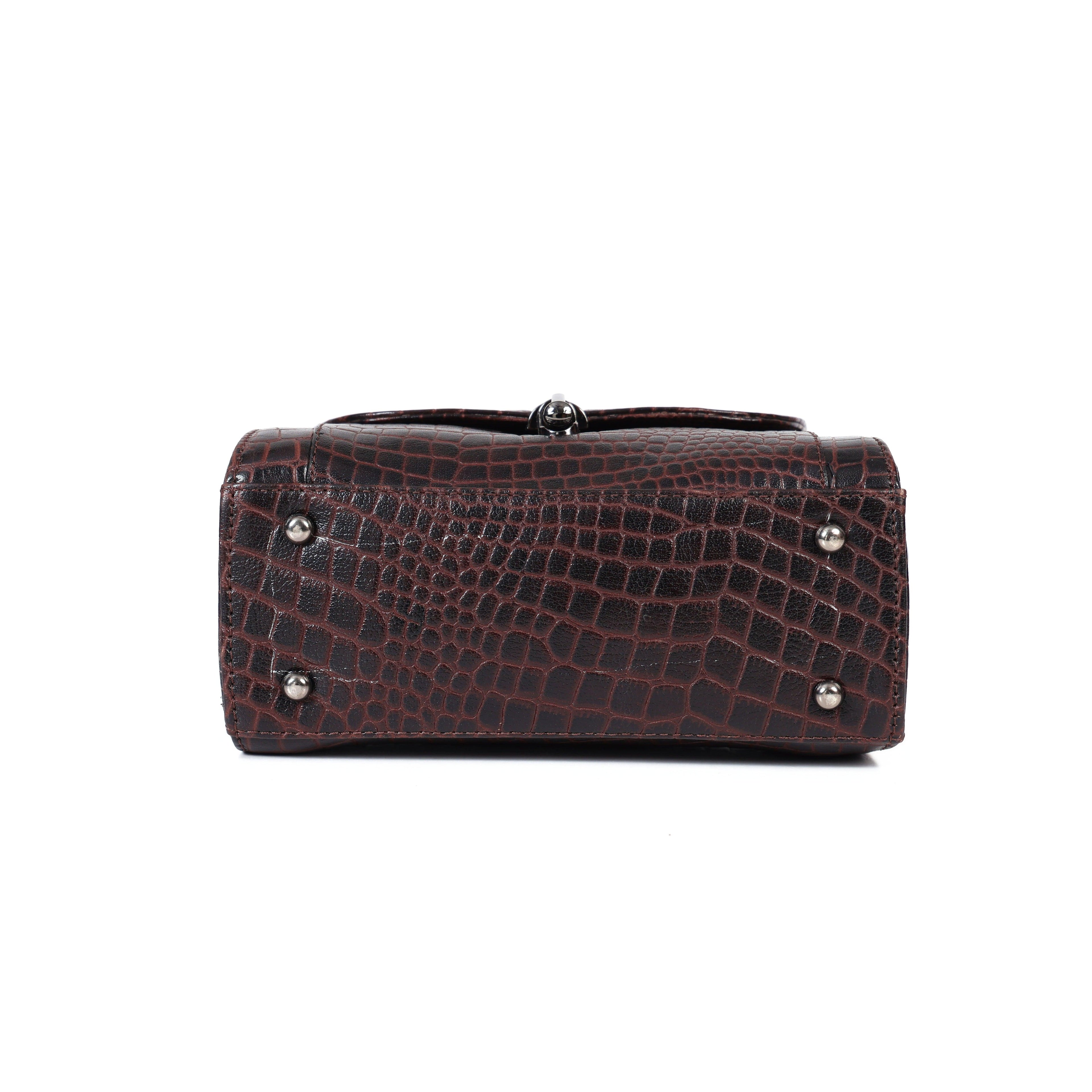 Small Luxury Leather Handbag for Women