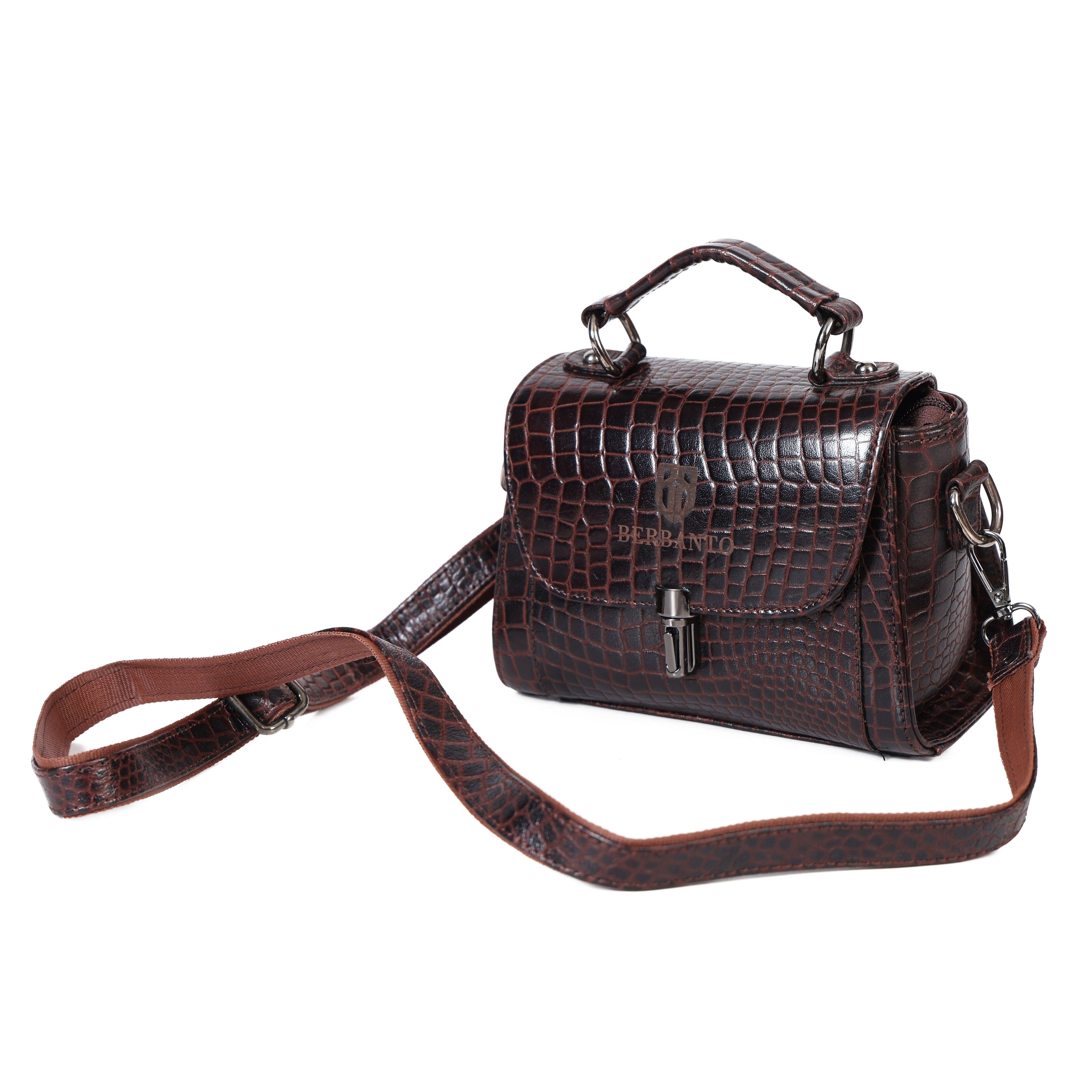 Small Luxury Leather Handbag for Women