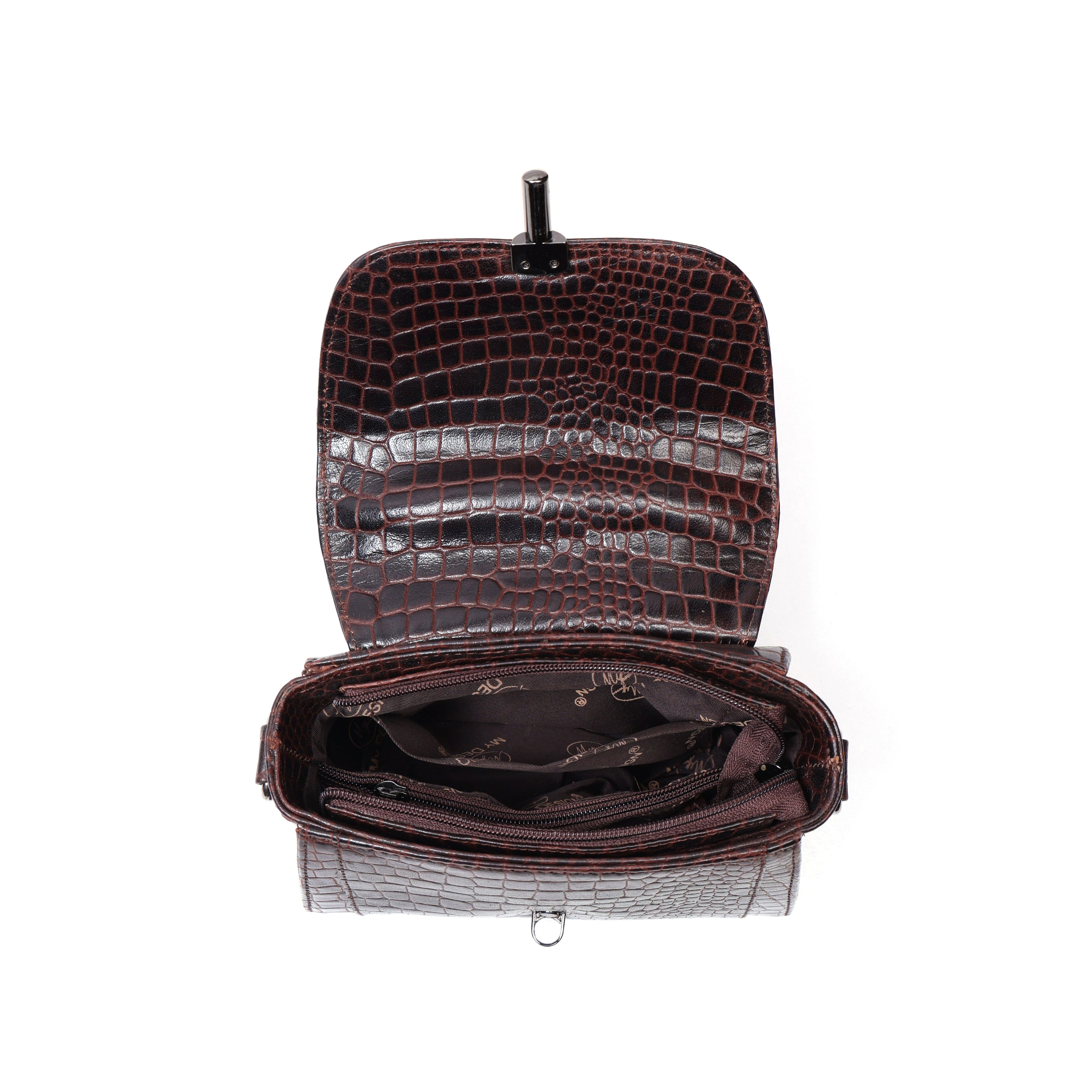 Small Luxury Leather Handbag for Women