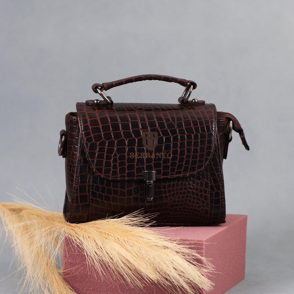 Small Luxury Leather Handbag for Women