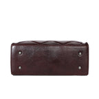 Spacious Cubic Leather Bag for Women