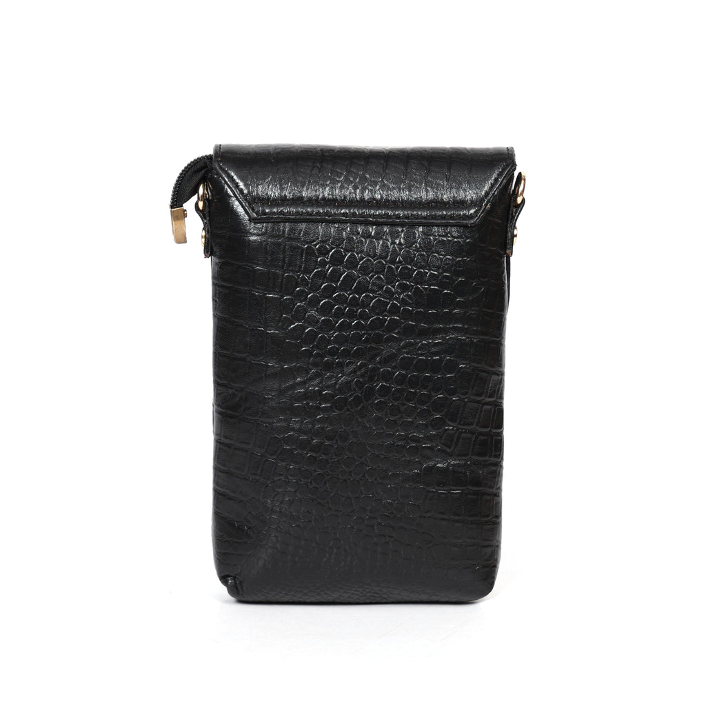 Small Leather Mobile Bag for Women