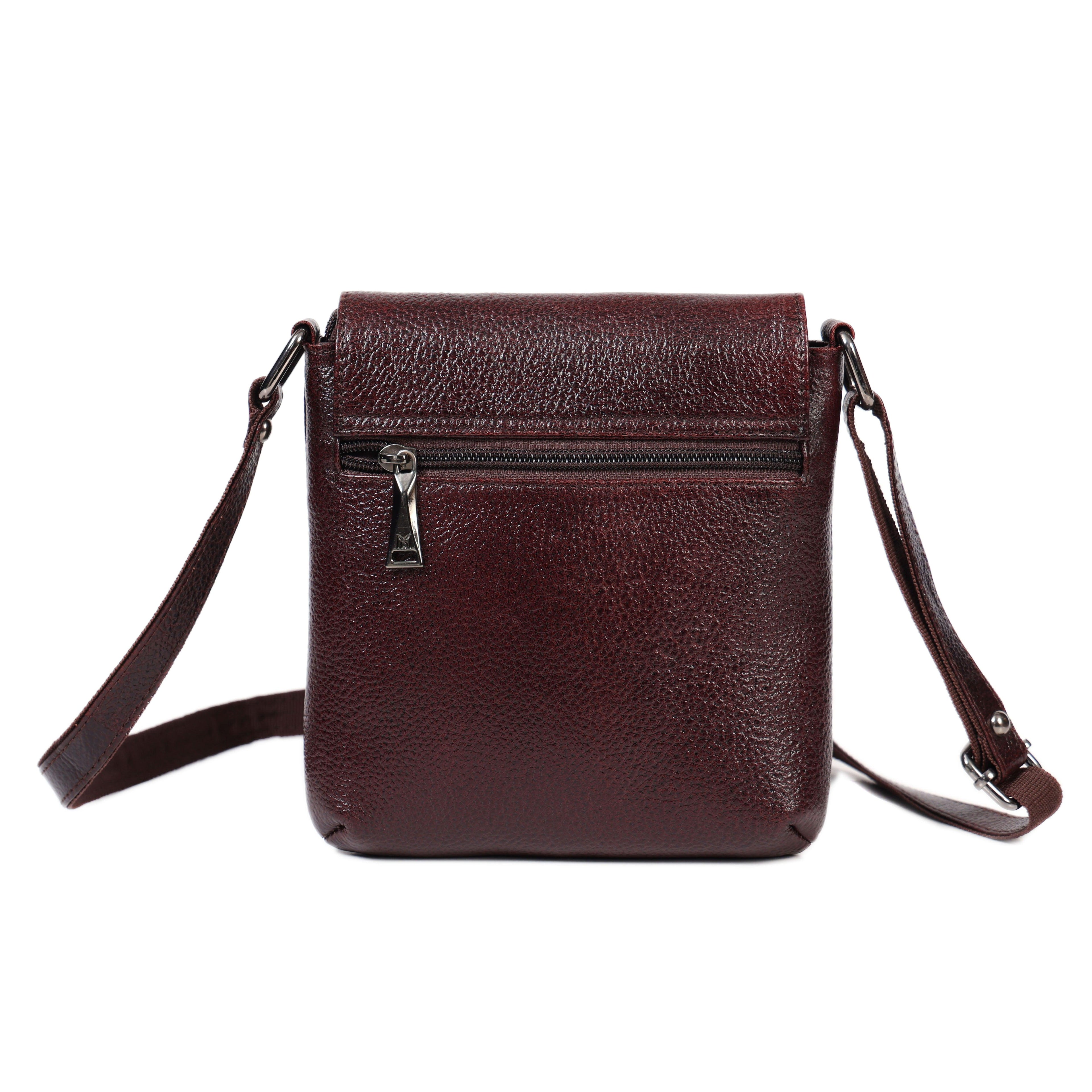 Small Leather Sling Bag for Women