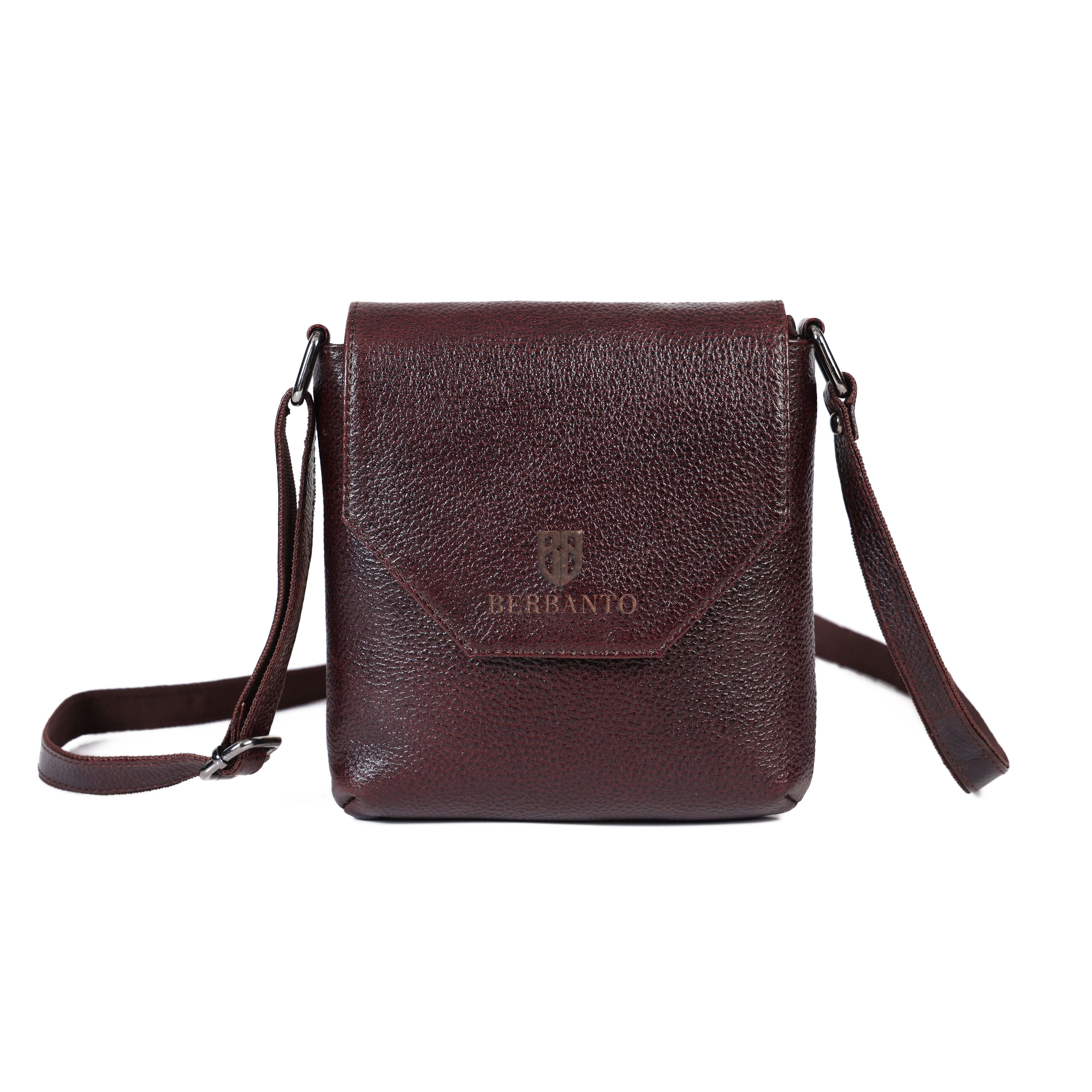 Small Leather Sling Bag for Women