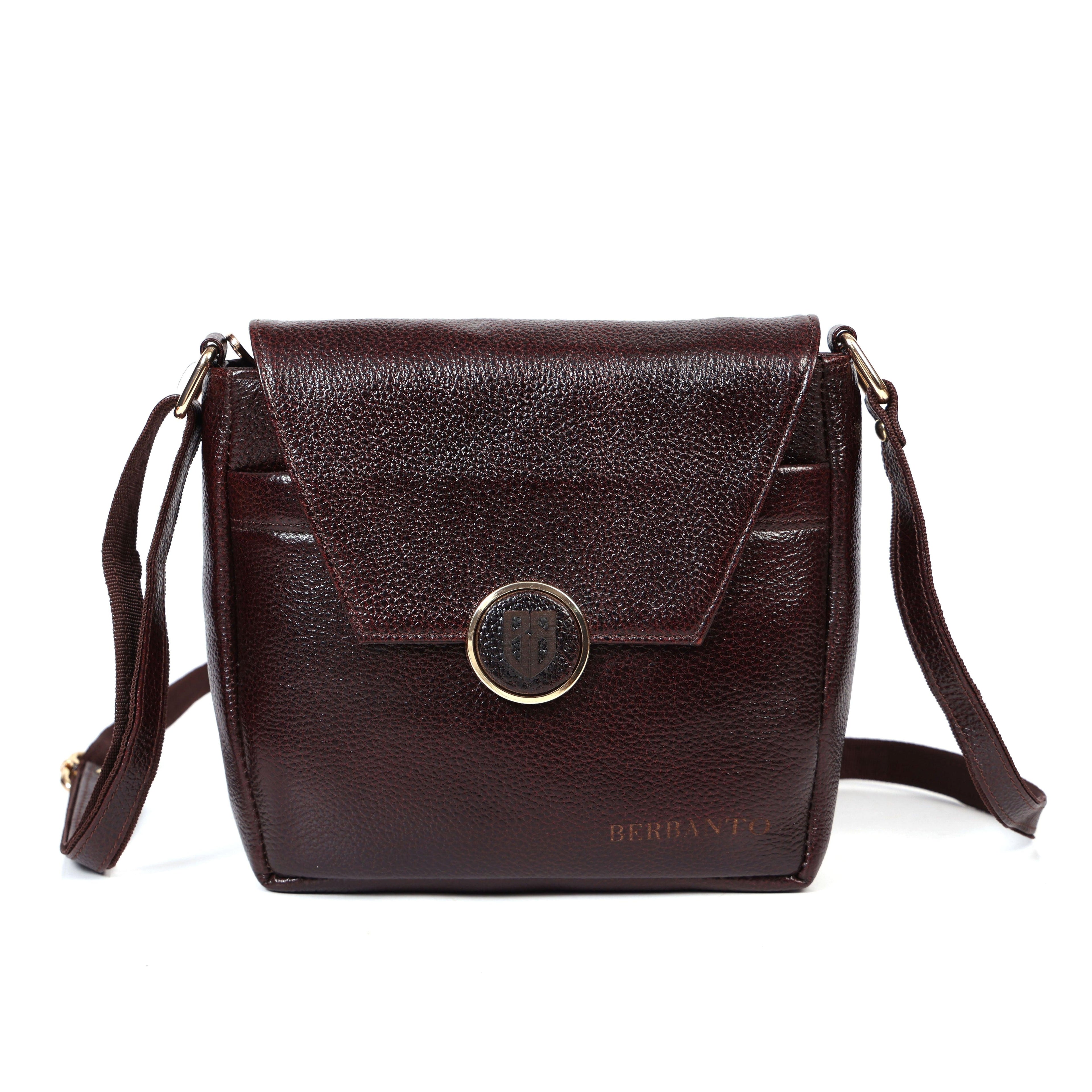 Small Leather Sling Bag for Women