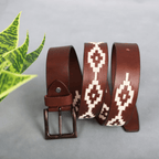 Berbanto Carson Full-Grain Polo Belt - Brown