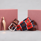 Berbanto Meridian Full-Grain Polo Belt – Brown Leather