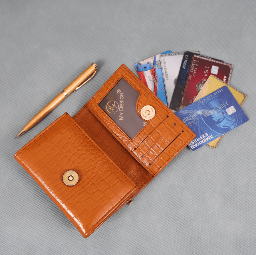 Premium Small Leather Wallet for Women