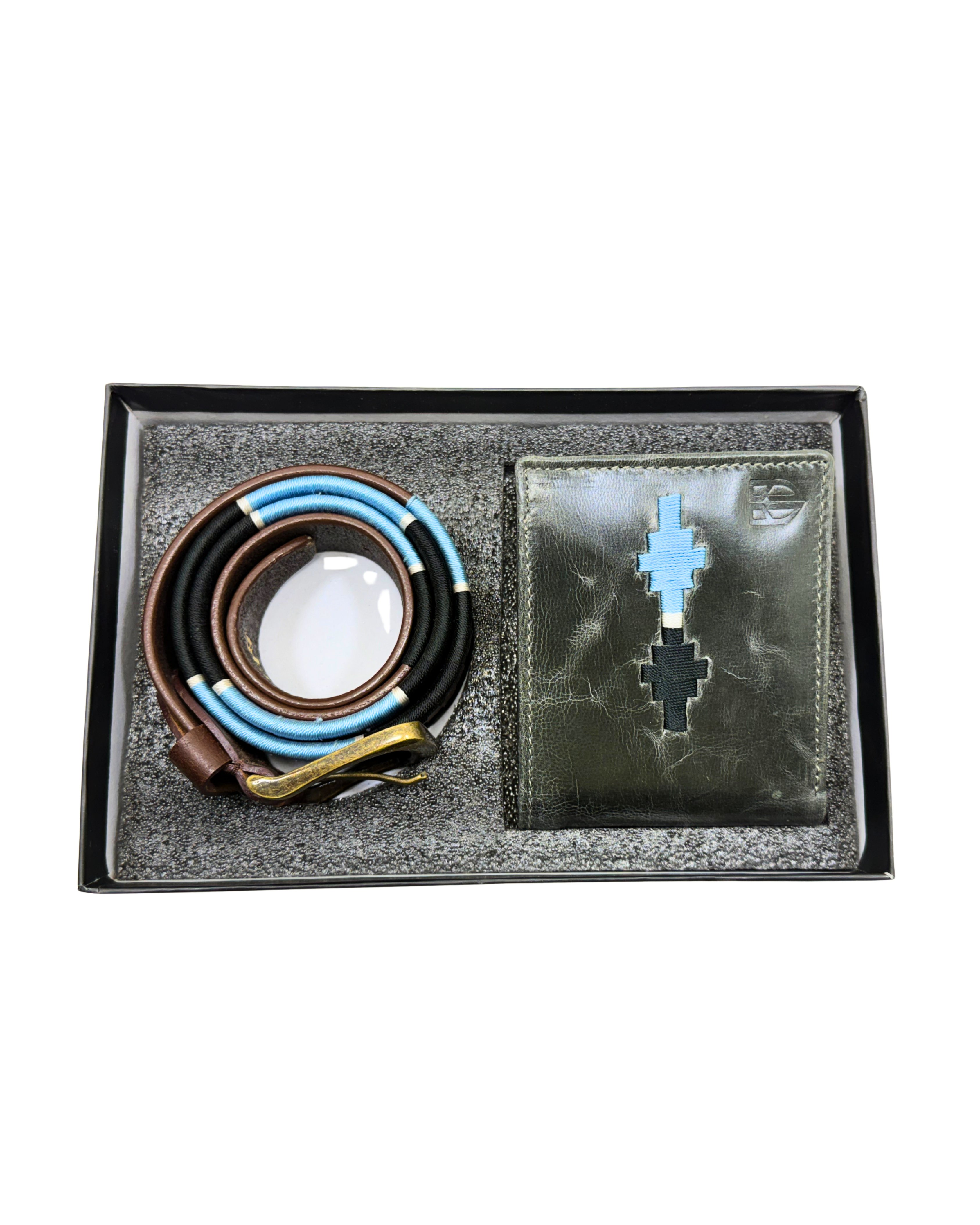 Gaucho Belt & Wallet Combo – Handcrafted Leather Gift Set for Men